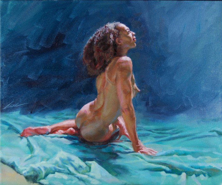 Dreamer, 20"x24", Oil on Canvas (2008)