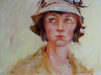 Portrait B, 16"x12", Oil on Canvas (2012)