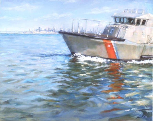 On Guard, 24"x30", Oil on Canvas (2004)