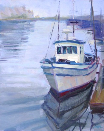 Morro Bay Morning, 20"x16", Oil on Canvas (2004)