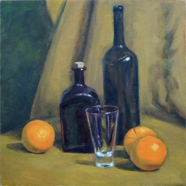 The Oranges, 12"x12", Oil on Canvas (2003)